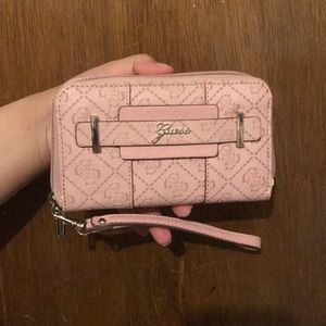 Guess Pink Smartphone Wallet